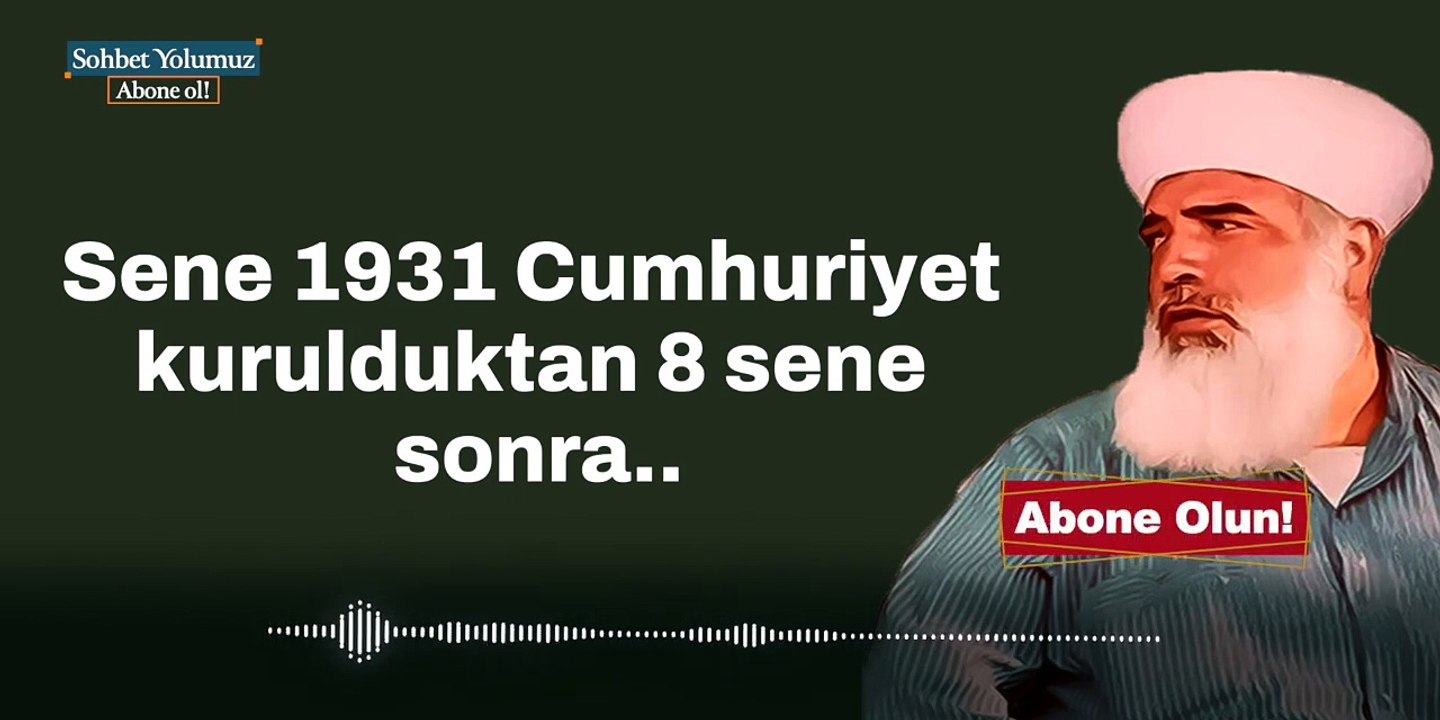 Sene 1931 Cumhuriyet Kurulduktan 8 Sene Sonra Olanlar - Timurtaş Uçar Hoca