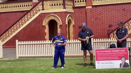 BDCA 2025 women's grand final: Golden Square captain Tommy Norquay.