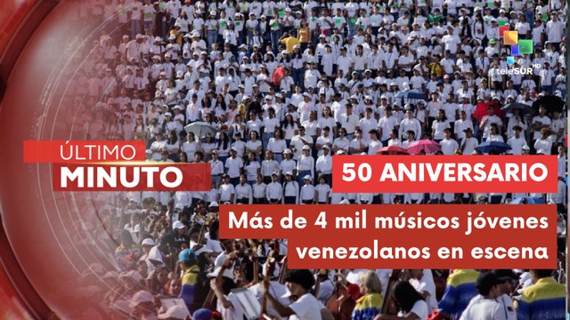 Concierto de 50 aniversario del Sistema de Orquestas Juveniles e Infantiles de Venezuela