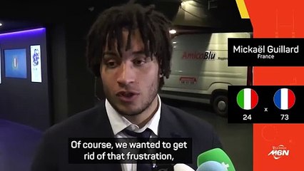 Guillard says France took out England frustrations on Italy