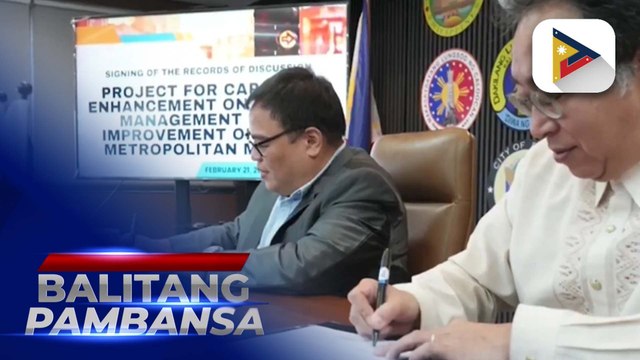 MMDA at JICA, lumagda sa isang kasunduan kaugnay sa paggamit at pagpapalawak sa Intelligent Transportation System
