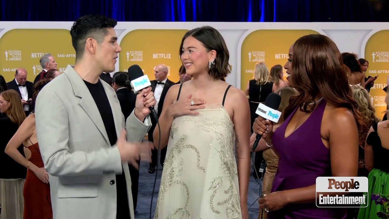 Lukita Maxwell Calls Her Shrinking Family ‘Legends’ and ‘Warm Wonderful People’ on the 2025 Sag Red Carpet