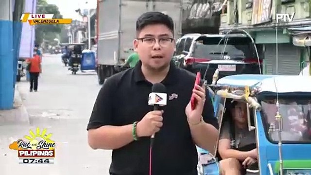 Road repairs at ipinapatupad na stop-and-go scheme sa Rincon Road...