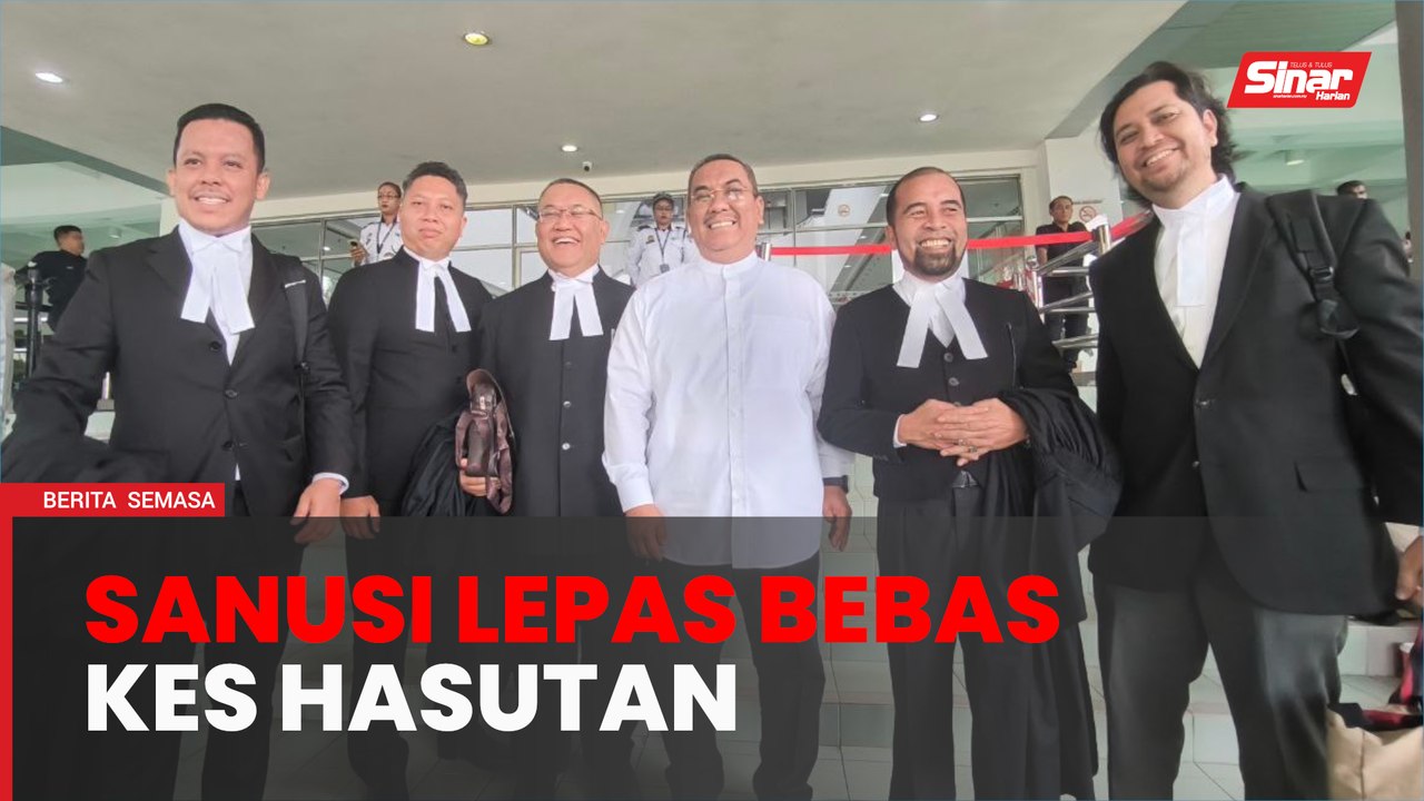 Sanusi lepas bebas kes hasutan kait Agong ke-16