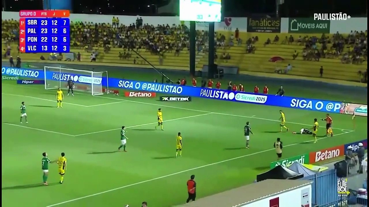 Mirassol x Palmeiras (Campeonato Paulista 2025 12ª rodada) 2° tempo