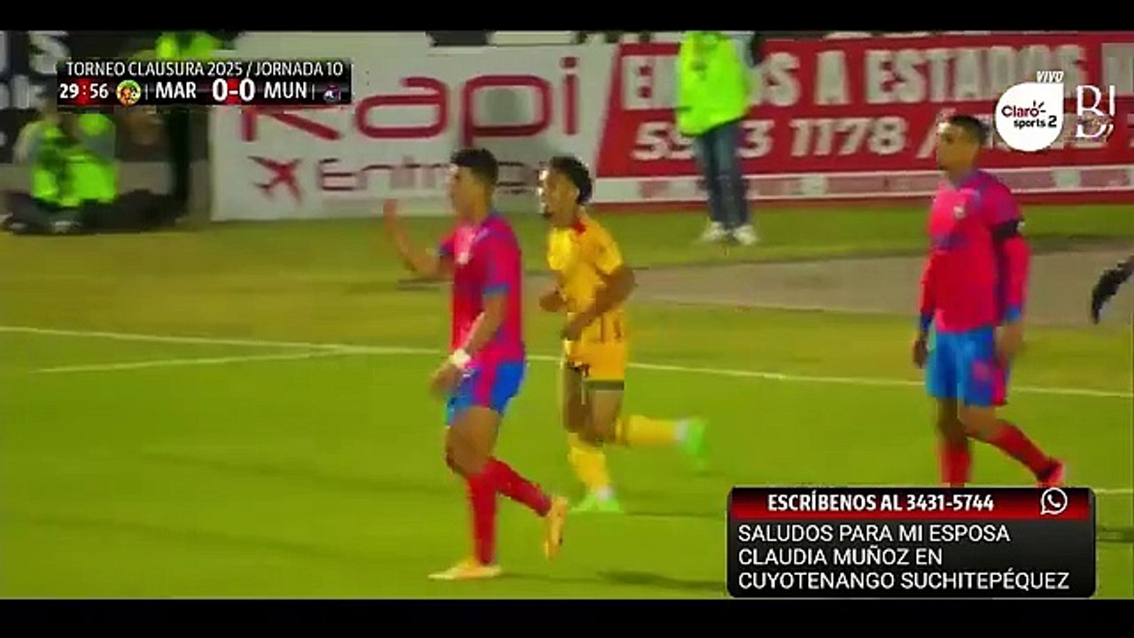 Marquense vs Municipal Jornada 10 Torneo Clausura 2025