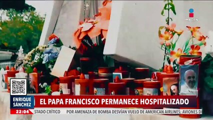 El papa Francisco permanece hospitalizado