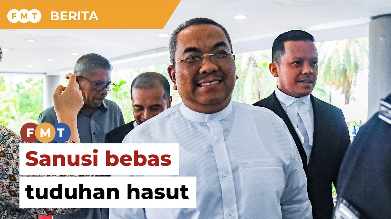 Sanusi bebas tuduhan hasut terhadap Al-Sultan Abdullah