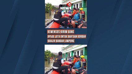 Kemensos Kirimkan Uang 564 Juta Kepada Korban Bencana Banjir