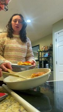 My Dad 🍽️ Aggressively Serving Me Dinner 😂🔥 Hilarious Reaction