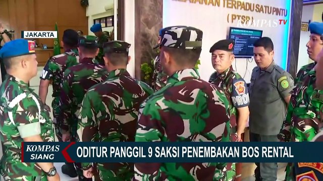 Oditur Militer Panggil 9 Saksi di SIdang Penembakan Bos Rental, Hadirkan Polisi Hingga Ahli Forensik