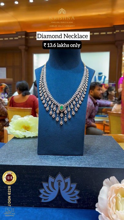 18K Diamond Necklace