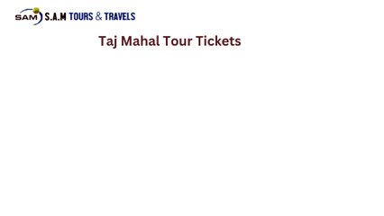 Taj Mahal Tour Tickets (2)
