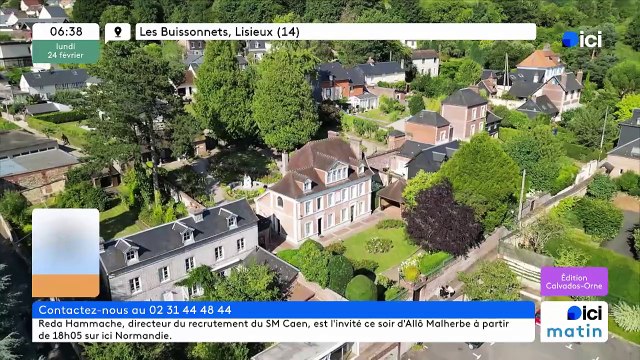 24/02/2025 - ici matin parici Normandie (Calvados - Orne) en vidéo