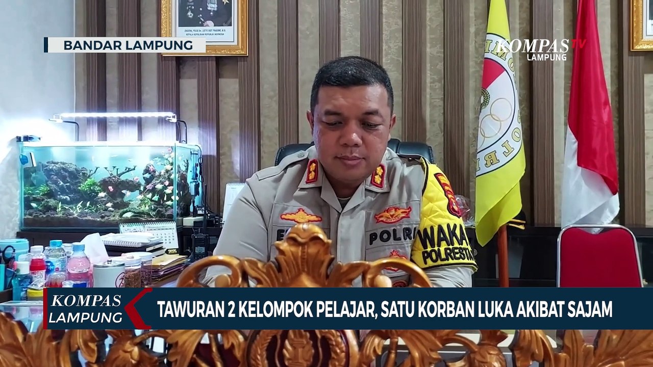 Tawuran 2 Kelompok Pelajar, Satu Korban Luka Akibat Sajam