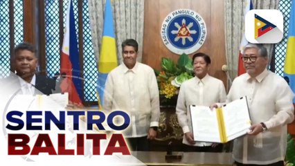 Ugnayan ng Phl at Palau, pinagtibay pa ni PBBM at Palau Pres. Whipps;