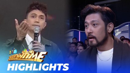 It's Showtime: Rocco Nacino, NANLAKI ANG MATA SA HIRIT NI KUYZ VHONG NAVARRO! (Sexy Babe)