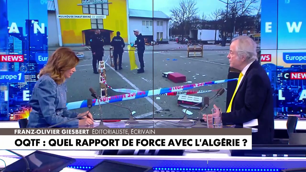 «Les Algériens s'essuient les pieds sur le tapis français», juge Franz-Olivier Giesbert