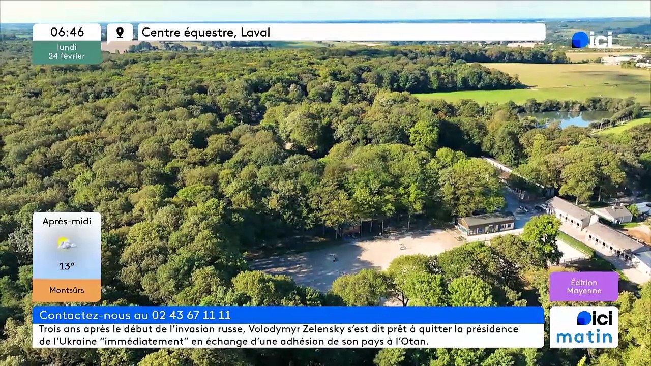24/02/2025 - ici matin par ici Mayenne en vidéo