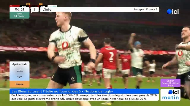 24/02/2025 - ici matin par ici Normandie (Seine-Maritime - Eure) en vidéo