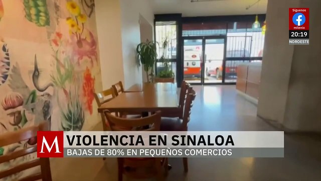 Comerciantes en Sinaloa golpeados por la crisis de seguridad mientras grandes empresas resisten