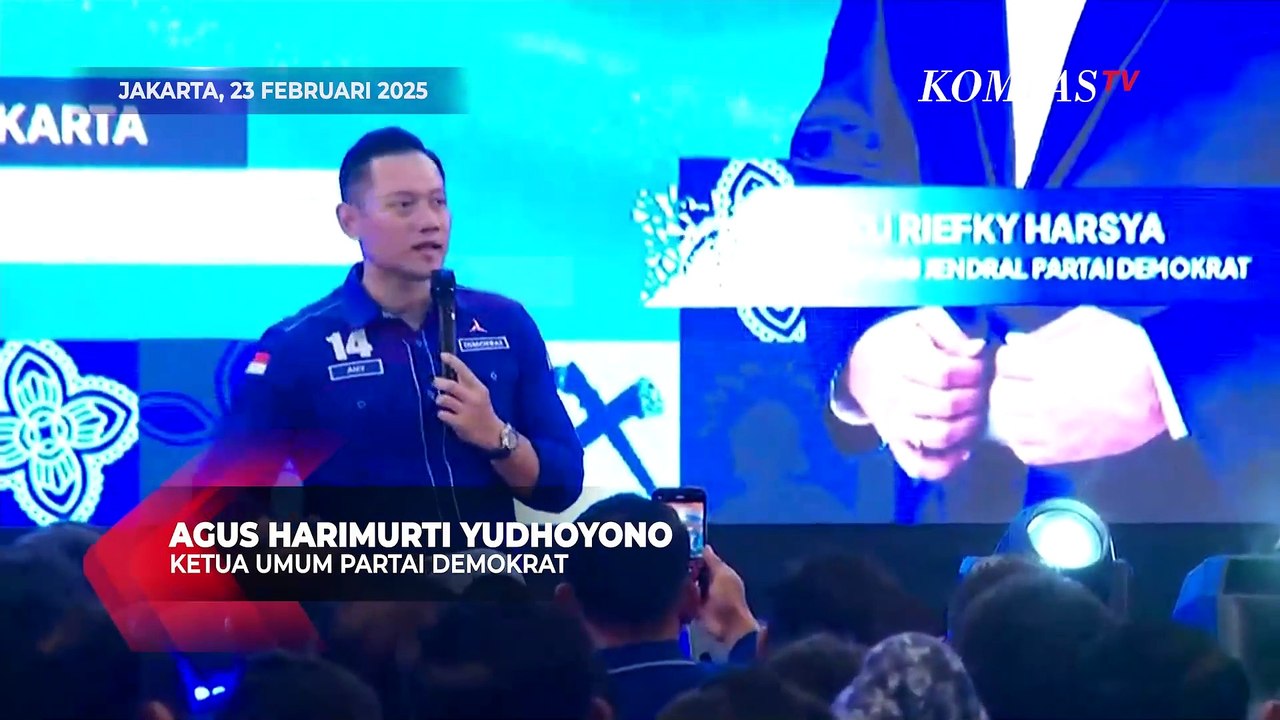AHY ke Kader: Partai Demokrat Mau Diambil Paksa, Masih Ingat?