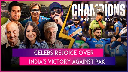 IND vs PAK: Bollywood Celebs Shower Love On Team India For Their Six-Wicket Win