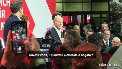 Germania, Scholz ammette la sconfitta elettorale: sono responsabile