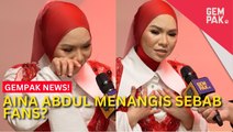 #GempakVideoNews : #GMWA24: Air Mata Aina Abdul Gugur Kerana Peminat  -”Sebak, Tak Tahu Kenapa…”