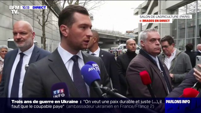 Législatives en Allemagne: “L’expression du ras–le-bol à l’égard de la politique d’immigration qui a été menée en Allemagne depuis très longtemps”, estime Jordan Bardella