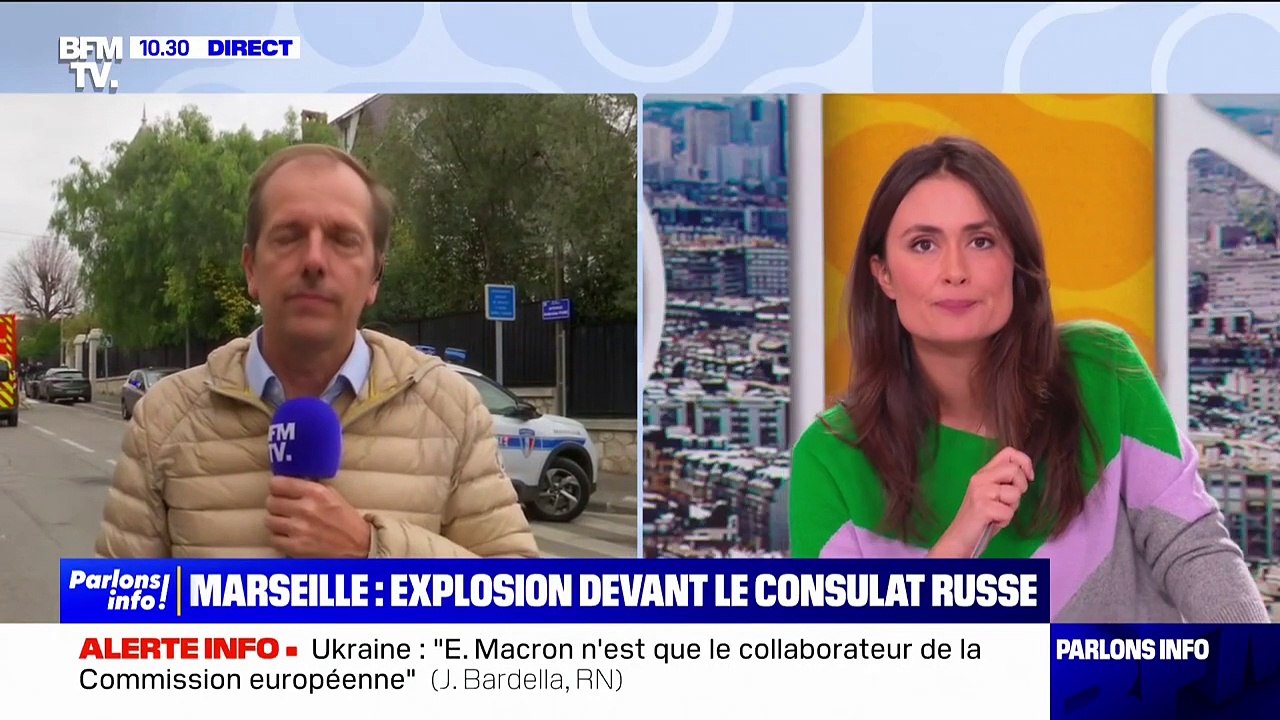 Deux engins explosifs lancés sur le consulat de Russie à Marseille