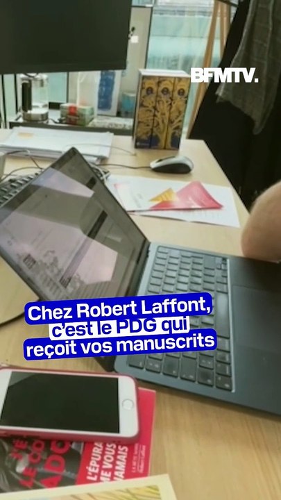Chez les Éditions Robert Laffont, c'est le PDG qui reçoit directement vos manuscrits