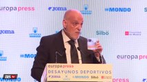 Tebas: “Empiezo a sentir vergüenza como madridista”
