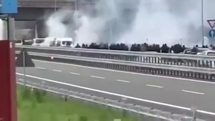 Agguato e rissa in autostrada tra tifosi del Perugia e della Lucchese