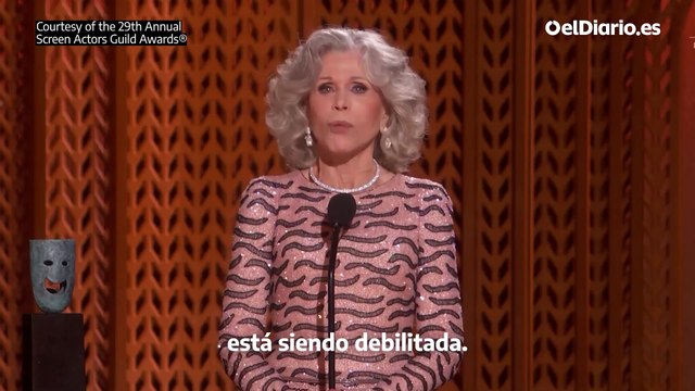Jane Fonda: Woke tan solo significa que te importan los demás