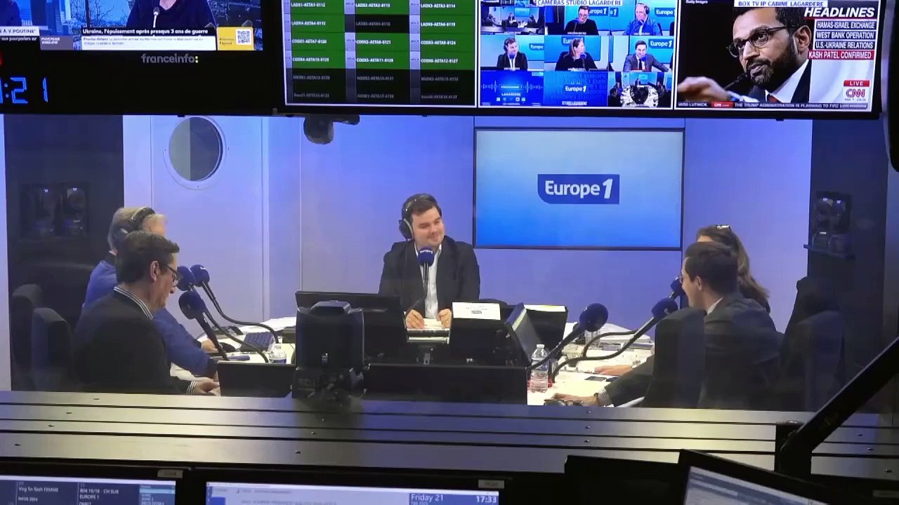 Jules Torres dans "On marche sur la tête" sur Europe 1 le vendredi 21 février 2025.