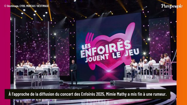 Quand on lit qu'on se tire la bourre en coulisses... : Aux Enfoirés, Mimie Mathy révèle ce que les artistes font à leurs frais