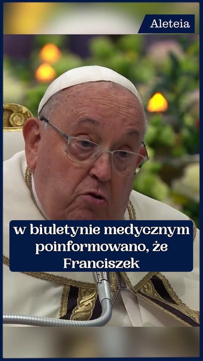 Papież Franciszek zostaje w szpitalu na dłużej