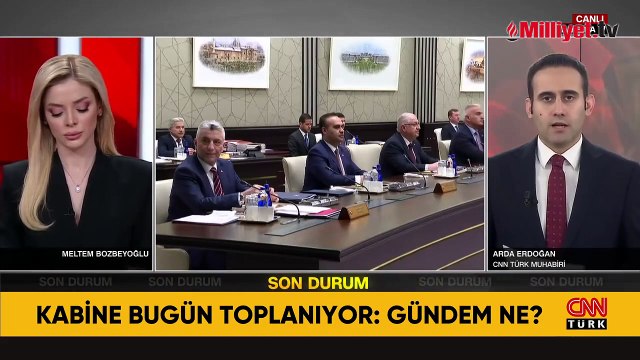 Kabine bugün toplanıyor! İşte masadaki başlıklar...