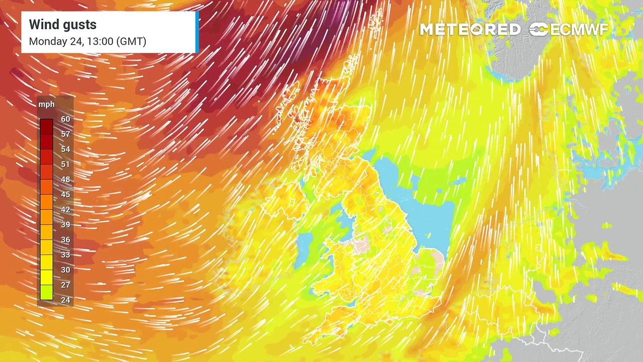 UK Weather: Gales and blustery showers before dropping colder, bringing frost and snow