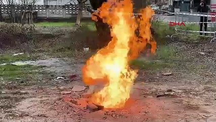 Kocaeli'de 7 gündür devam eden yangında gazın türü metan çıktı