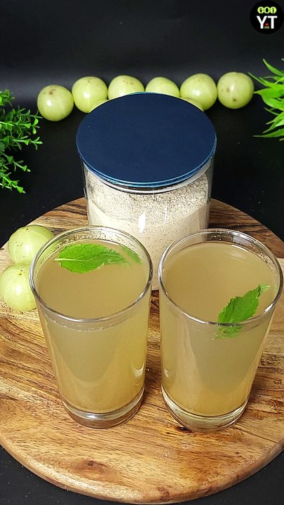 Instant Amla Juice Premix Recipe  Refreshing Drink for Summer