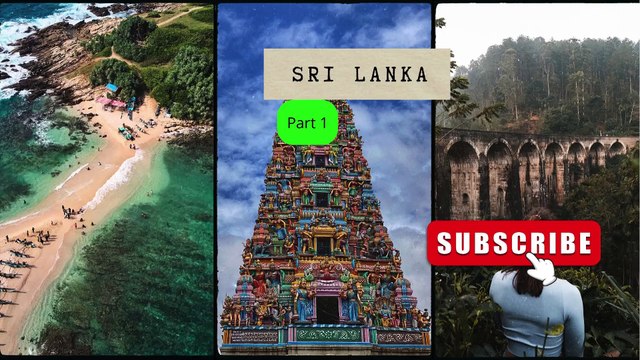 🌏 Exploring Sri Lanka – A Land of Ancient Legends, Stunning Landscapes, and Unique Wildlife 🇱🇰🐆