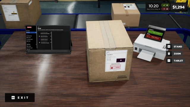 Papers, Please mit Paketen: In Parcel Simulator entscheidet ihr, ob die Post verschickt werden darf