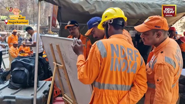 Telangana tunnel collapse: Rescue operation intensifies to save trapped workers