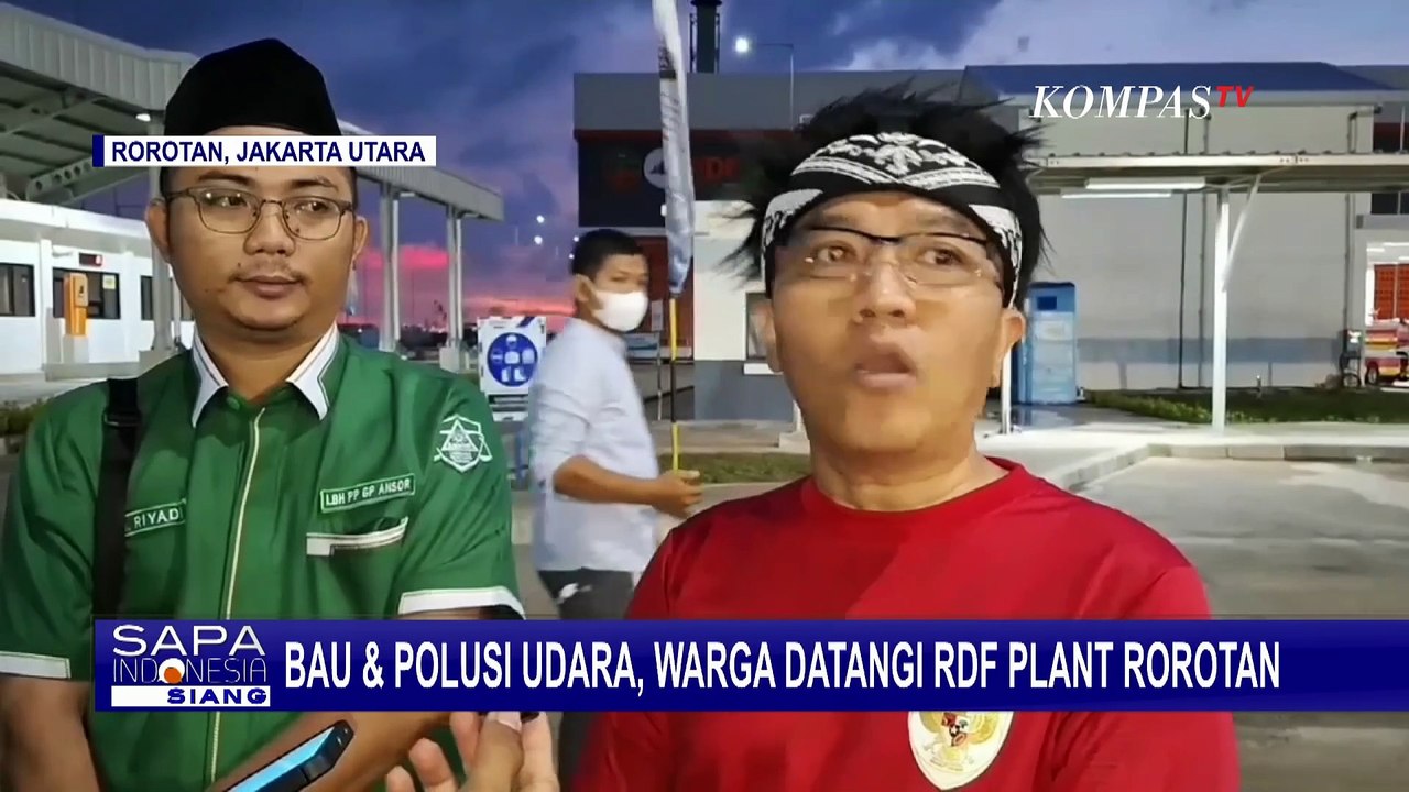 Warga Datangi RDF Plant Rorotan Karena Bau dan Polusi Udara, Pengolahan Sampah Dihentikan Sementara