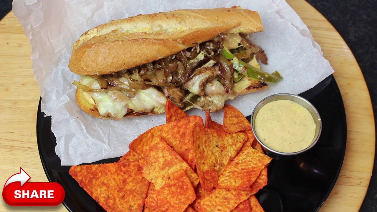 Easy & Delicious! | Homemade Chicken & Cheese Subway Sandwich