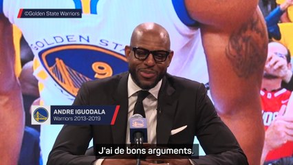 Warriors - Andre Iguodala salue l'héritage des Warriors