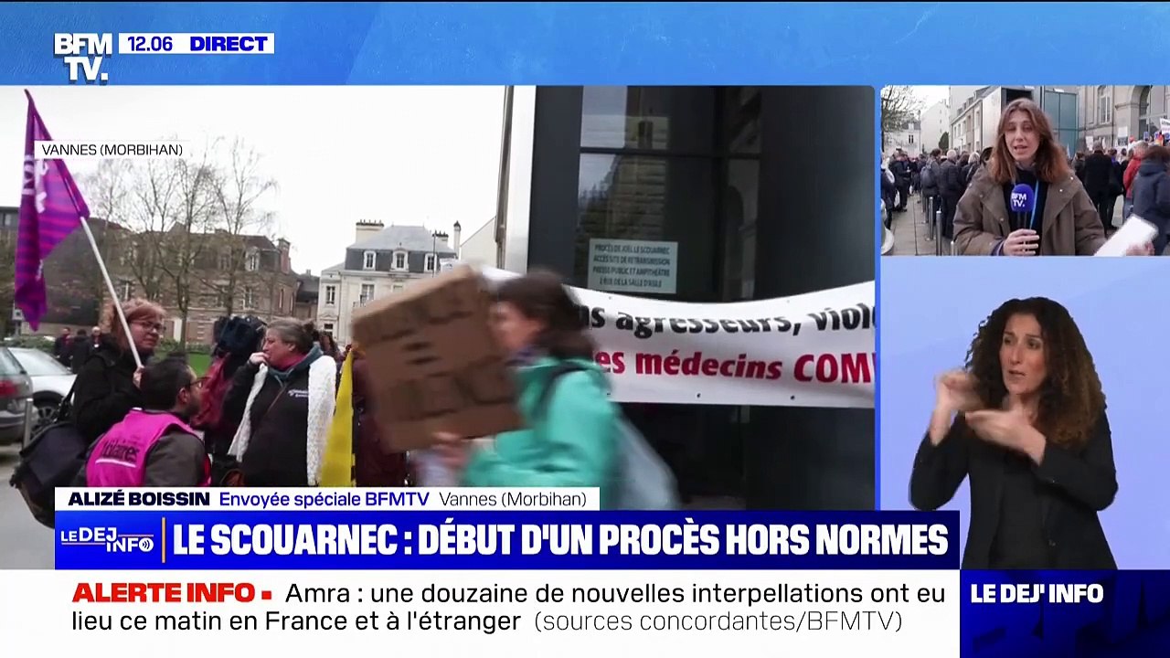 Affaire Le Scouarnec: l'ex-chirurgien, accusé de violences sexuelles sur 299 victimes pour la plupart mineures au moment des faits, comparaît devant la cour criminelle du Morbihan