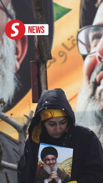 Lebanese and Iranians mourn Hezbollah's slain leaders Nasrallah and Safieddine